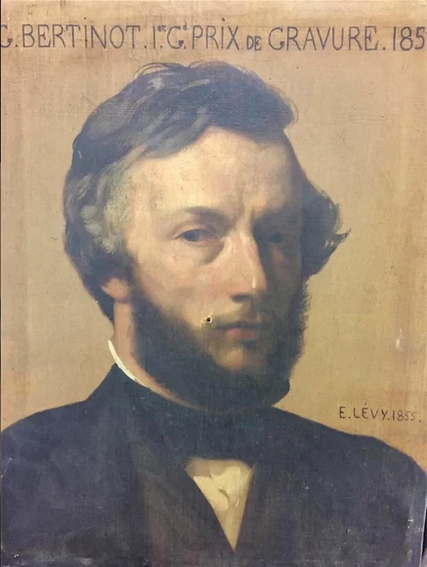Ritratto di Gustave Bertinot